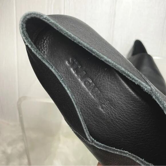 ST. AGNI x The Dreslyn George Black Leather Glove Flat US 6 - Picture 7 of 10